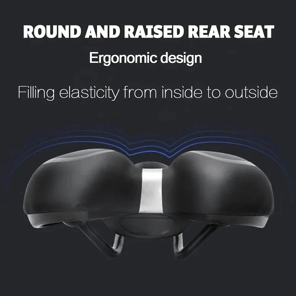 Bike Seat Bicycle Saddle MTB Road Mountain Cycling Gel Comfort Rainproof