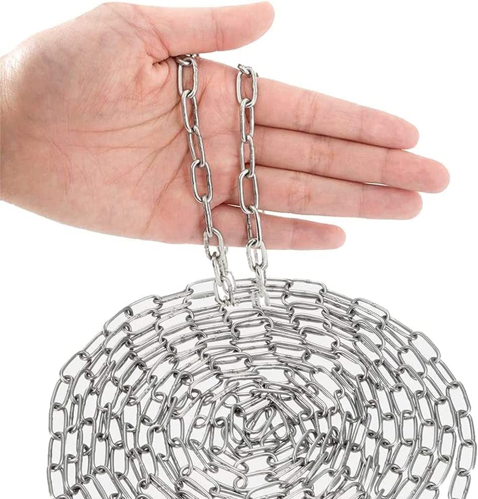 SUS304 Stainless Steel Chain Metal Chain Link Chain Small Light Duty Chain