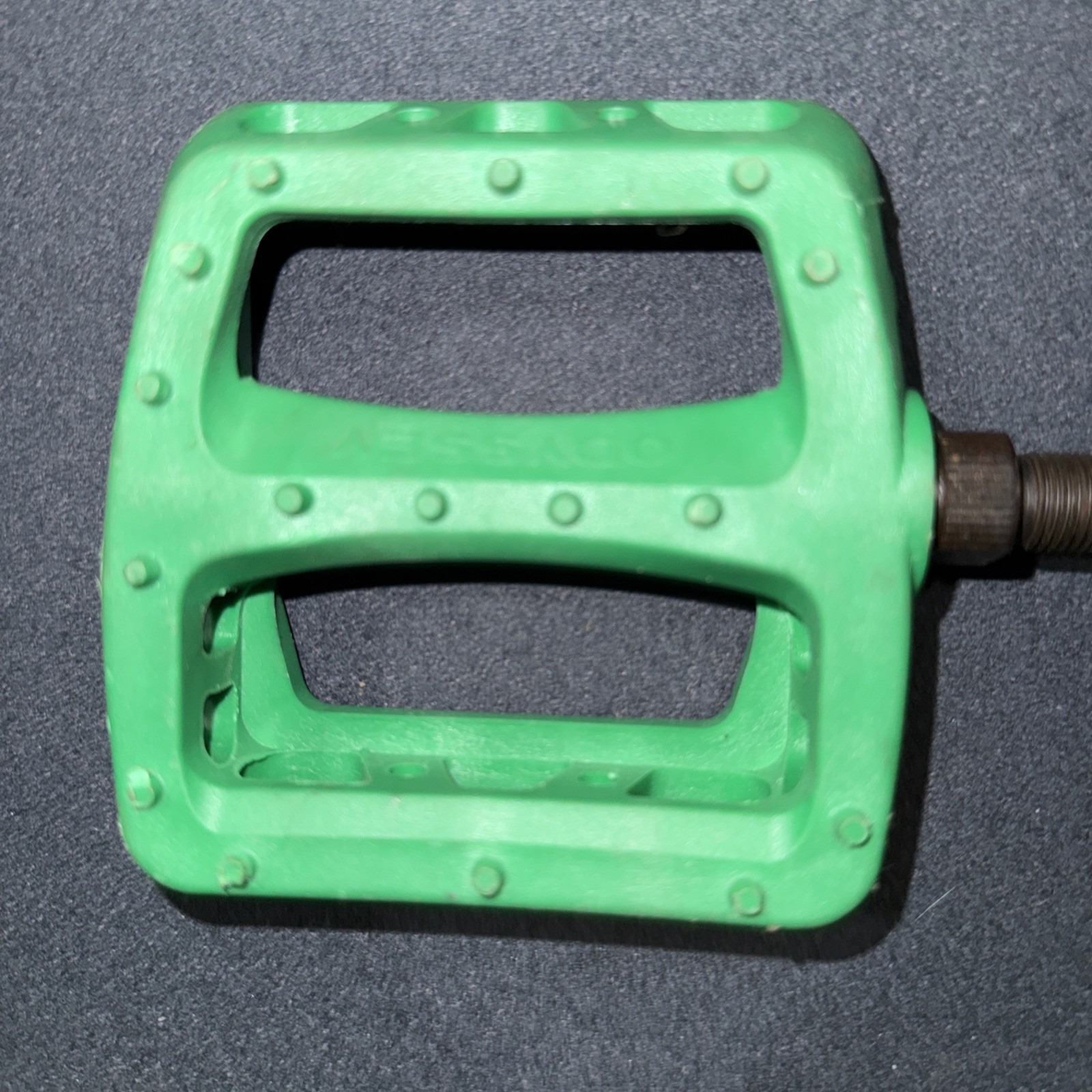 Odyssey Twisted PC Pedals – Platform, Composite/Plastic, 9/16″, Billiard Green
