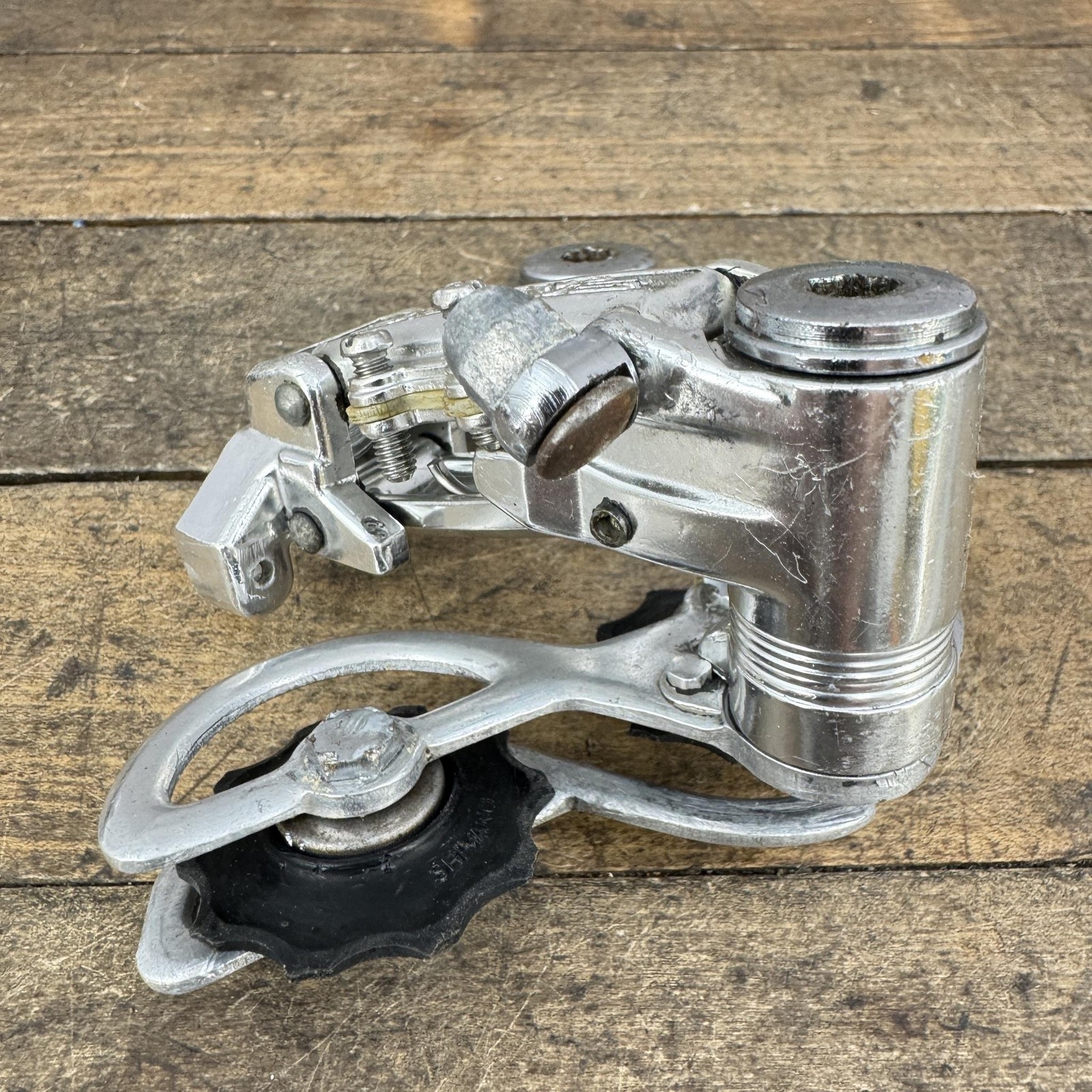 Vintage Shimano Crane Rear Derailleur Short 70s Dura Ace 1st Gen Road Bike