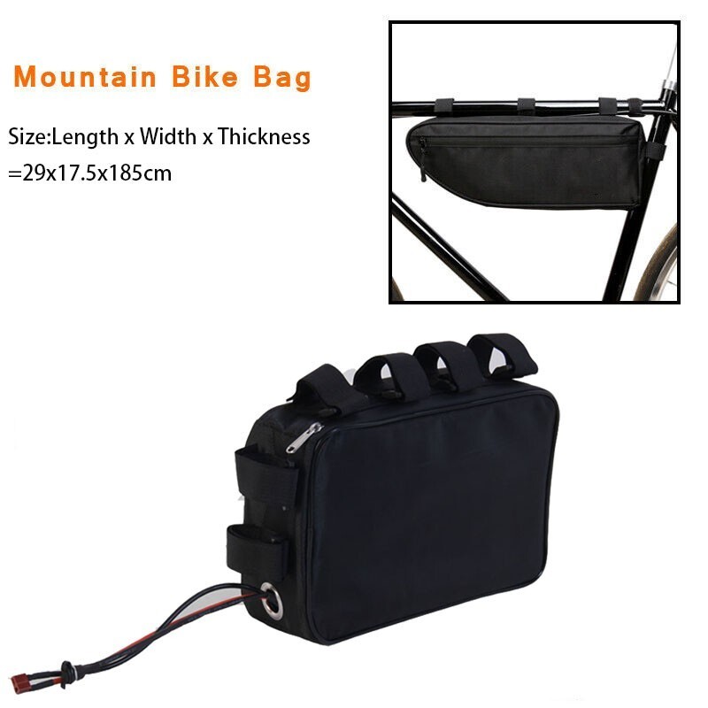 Battery Safe Bag Explosionproof, Large Capacity Fireproof Bag for Ebike frame
