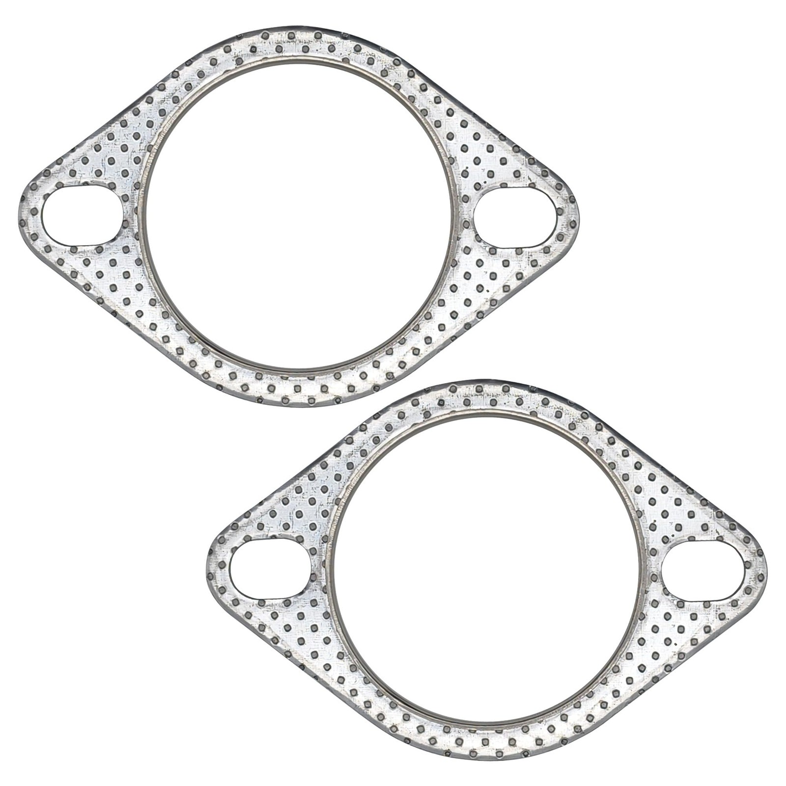 YGQ 2.75 Inch 70mm Exhaust Gasket 2 Bolt for Muffler Flange Manifold in