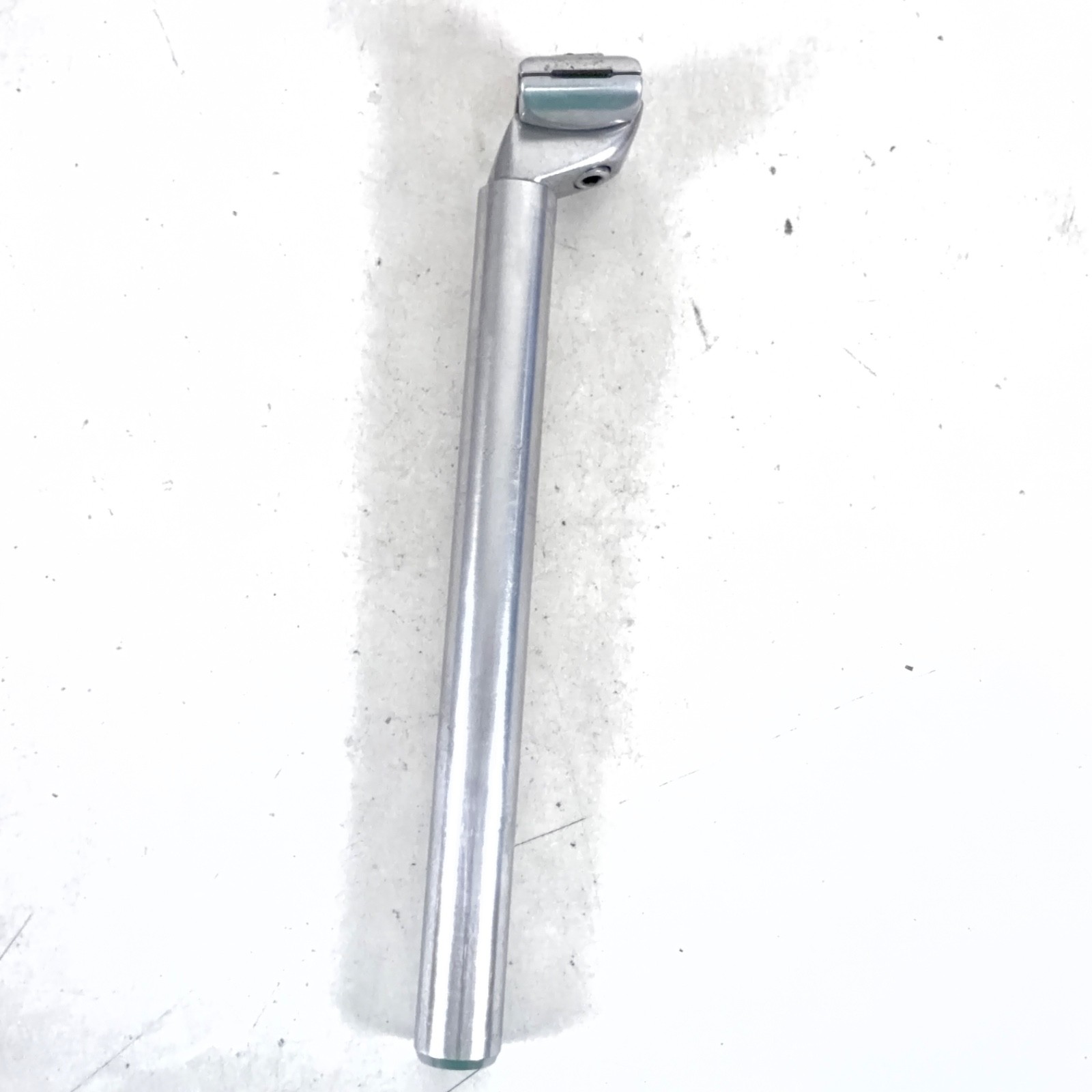Kalloy Alloy Vintage Bike Seatpost Ø26.6/300mm, 25mm Setback, Silver, 340g