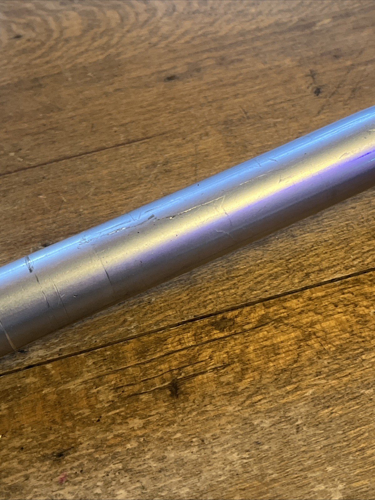 Vintage Scott AT-3 Liteflite Flat Handlebars 570 mm Wide 25.4 Shim 22.2 90s MTB