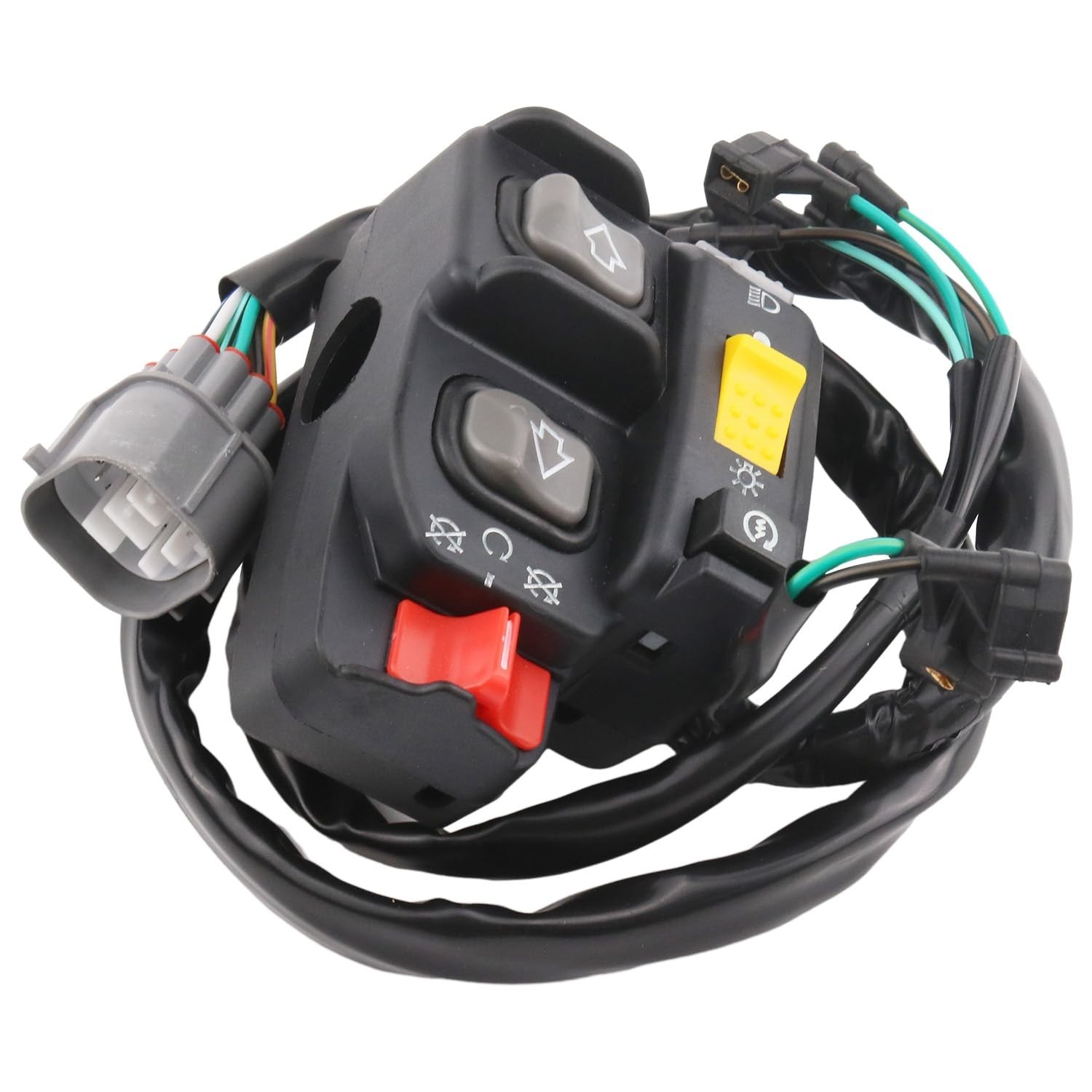 Left Handlebar Start Stop Shift Switch Compatible with Honda Rancher 420 ES