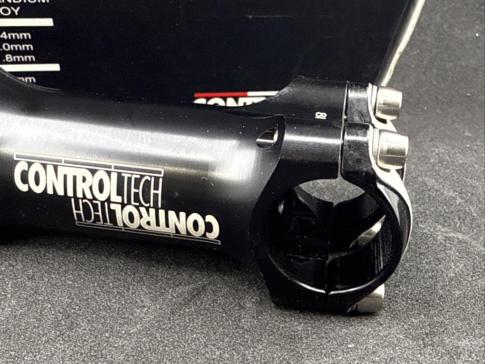 NOS ControlTech SCANDIUM Newton3SCM 100mm 5° 1-1/8″ 25.4mm Alloy Stem
