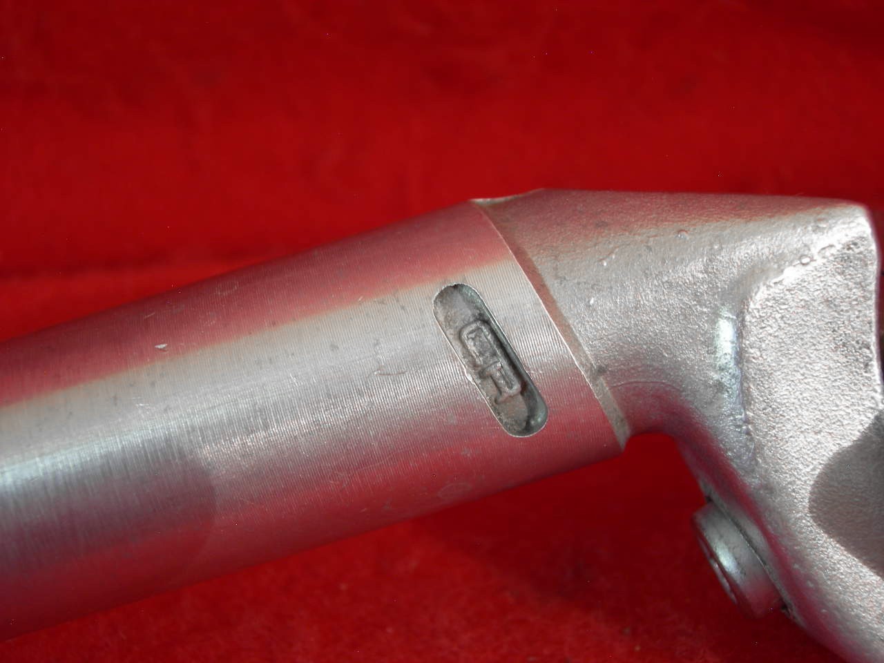 Sakae CR Alloy Seat Post 26.6 mm x 200 mm Offset Used