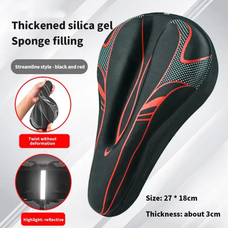 3D Mtb Saddle GEL Bicycle Seat Cover Men and Women Mtb Road Bike Bicycle Product