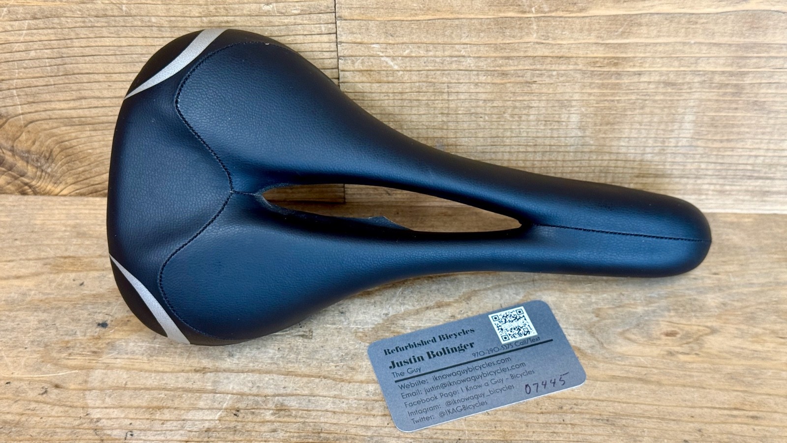 Terry Fly Cutaway Leather Seat / Saddle Cromoly FeC Alloy Rails