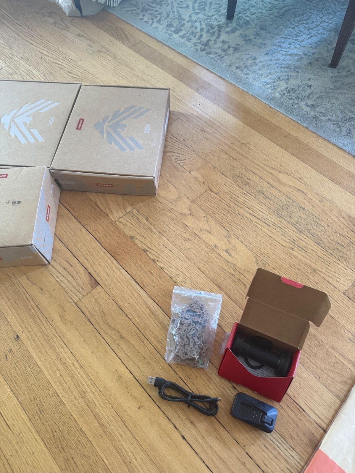 SRAM X01 Eagle AXS Rear Derailleur with xo chain