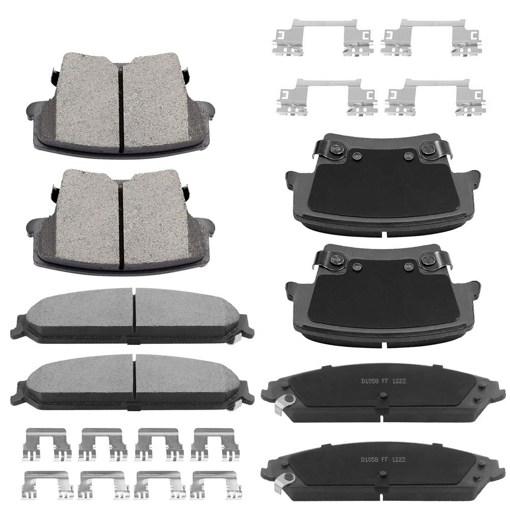 RotoForce Ceramic Brake Pads for 2010 2011 Ford F-150 – Front & Rear