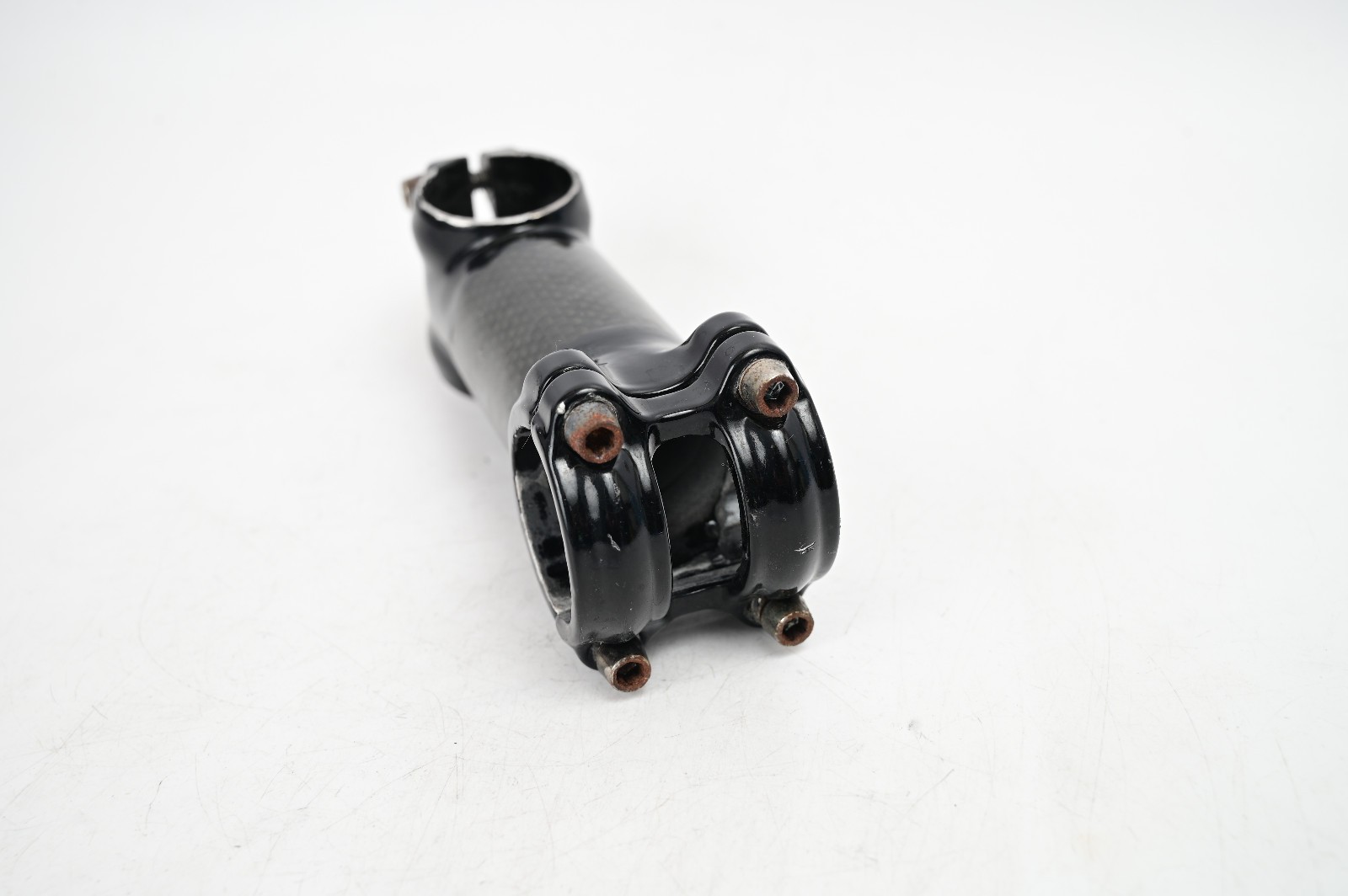 Carbon Fiber / Aluminum Alloy 90mm x 1-1/8″ Road MTB Gravel Bike Bicycle Stem 6°