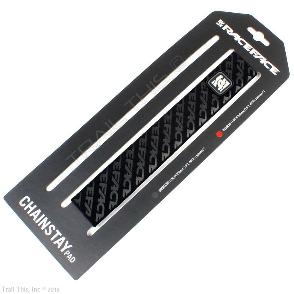 RaceFace Chainstay Pad MTB Bike Chain Protector – Black – 80-90mm standard wrap