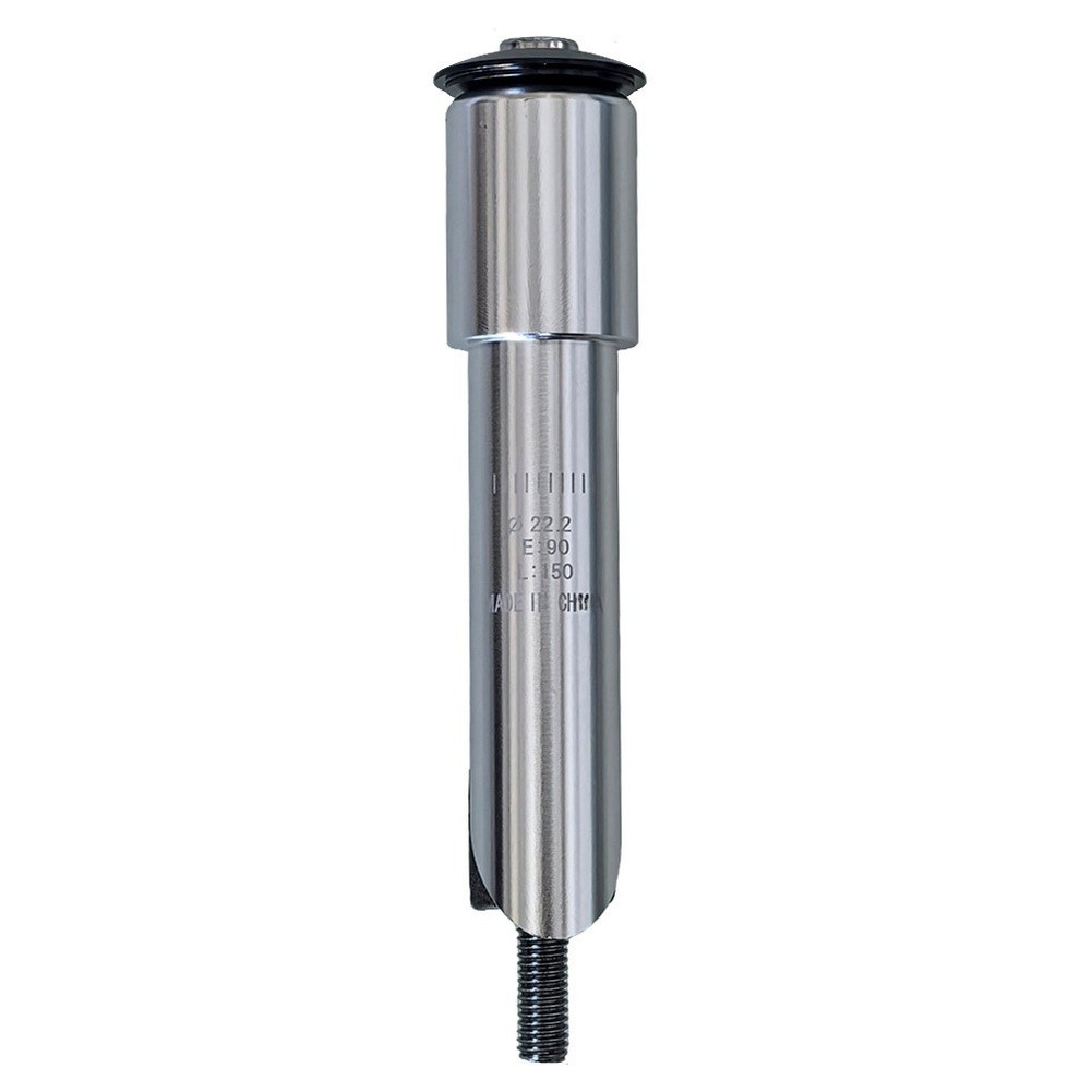 Aluminum Folding Bike Fork Stem Extender Fits 22.2mm and 25.4mm Steerer Tubes