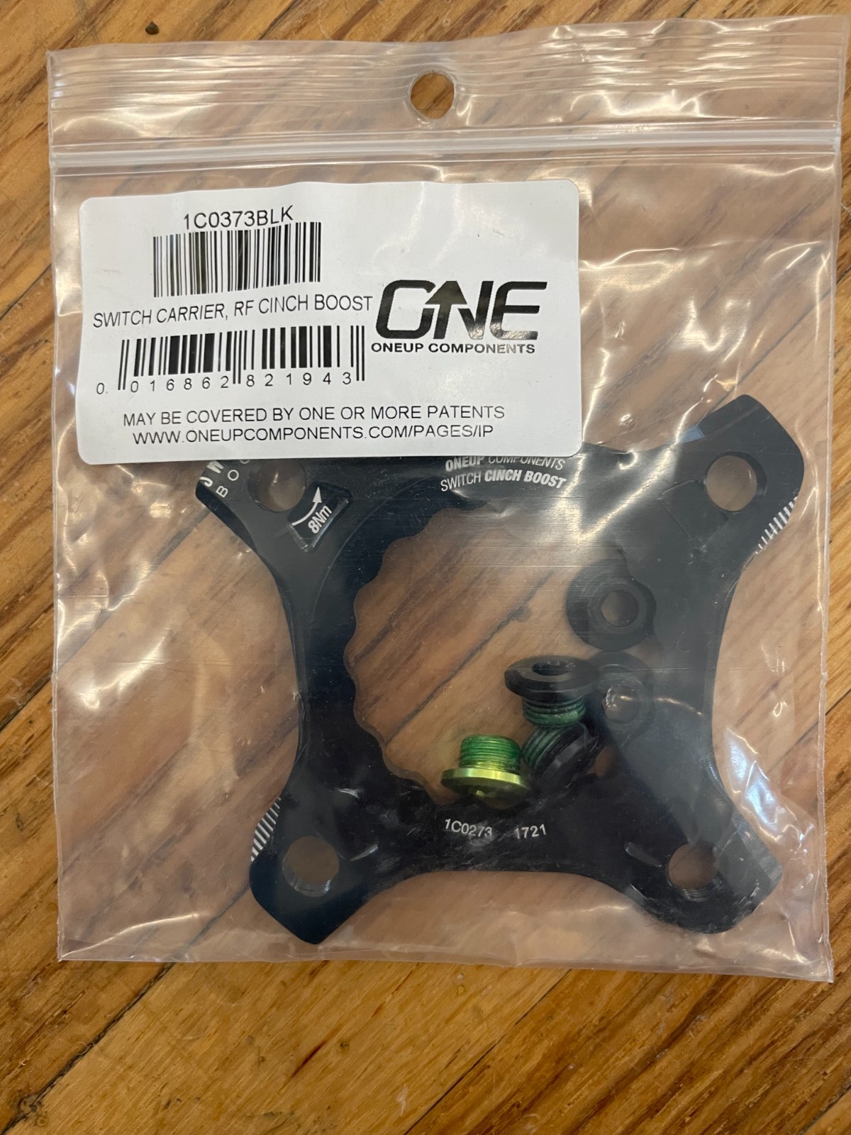 OneUp Components Switch Carrier, Race Face Cinch Boost – Black
