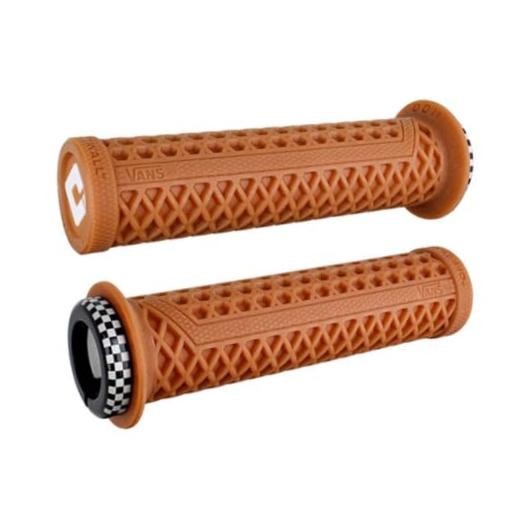 ODI Lock-On MTB V2.1 – Gum/White Checker D33VNGR-BC | bike-grips-and