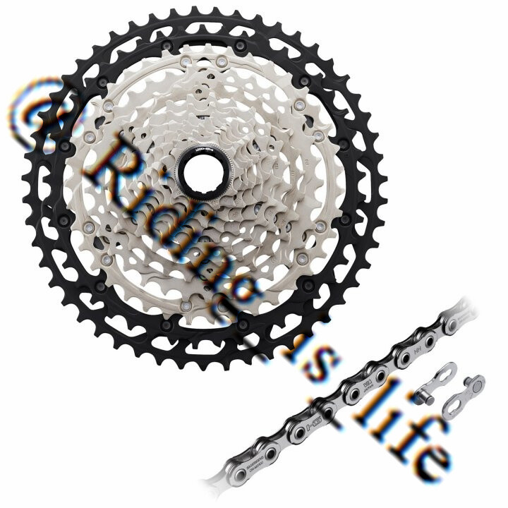 Shimano Deore XT 12-speed Wear&Tear Groupset CS-M8200 Cassette 51T+CN-M8100 2Ps
