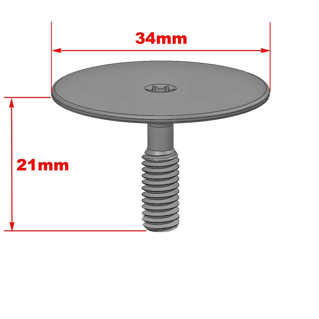 OMNI Racer WORLDS LIGHTEST Headset Top Cap & Bolt: JUST 3.4 grams!! LIGHT BLUE