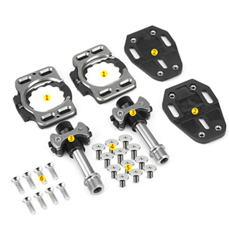 for Alloy Ultralight Bike Self-Locking Pedals 3 Sealed Bearing Replacem