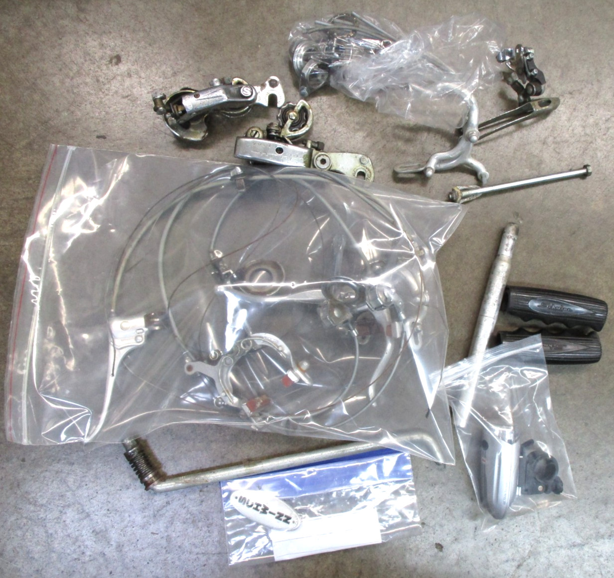 Bicycle parts. 40 lbs. Mostly 10 speed Schwinn. Maybe some foreign.