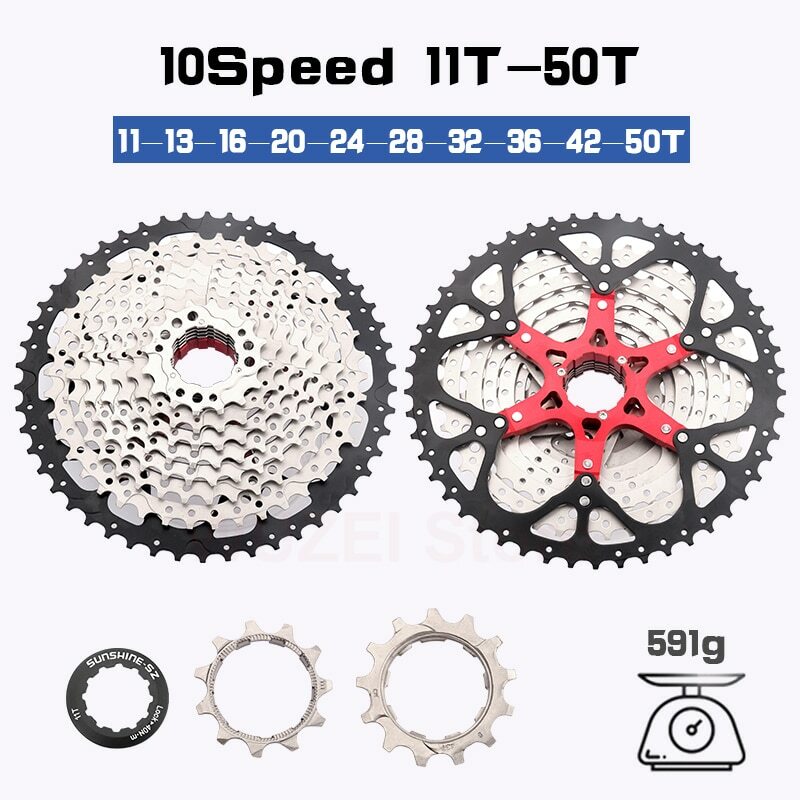 SHIMANO DEORE M4100 1×10 Speed MTB Groupset 42T/46T 10S group KMC X10 CHAIN