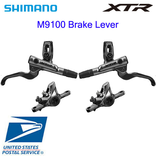 SHIMANO XTR BL-BR-M9100 2 Piston Hydraulic Disc Ice Tech Brake Set F&R