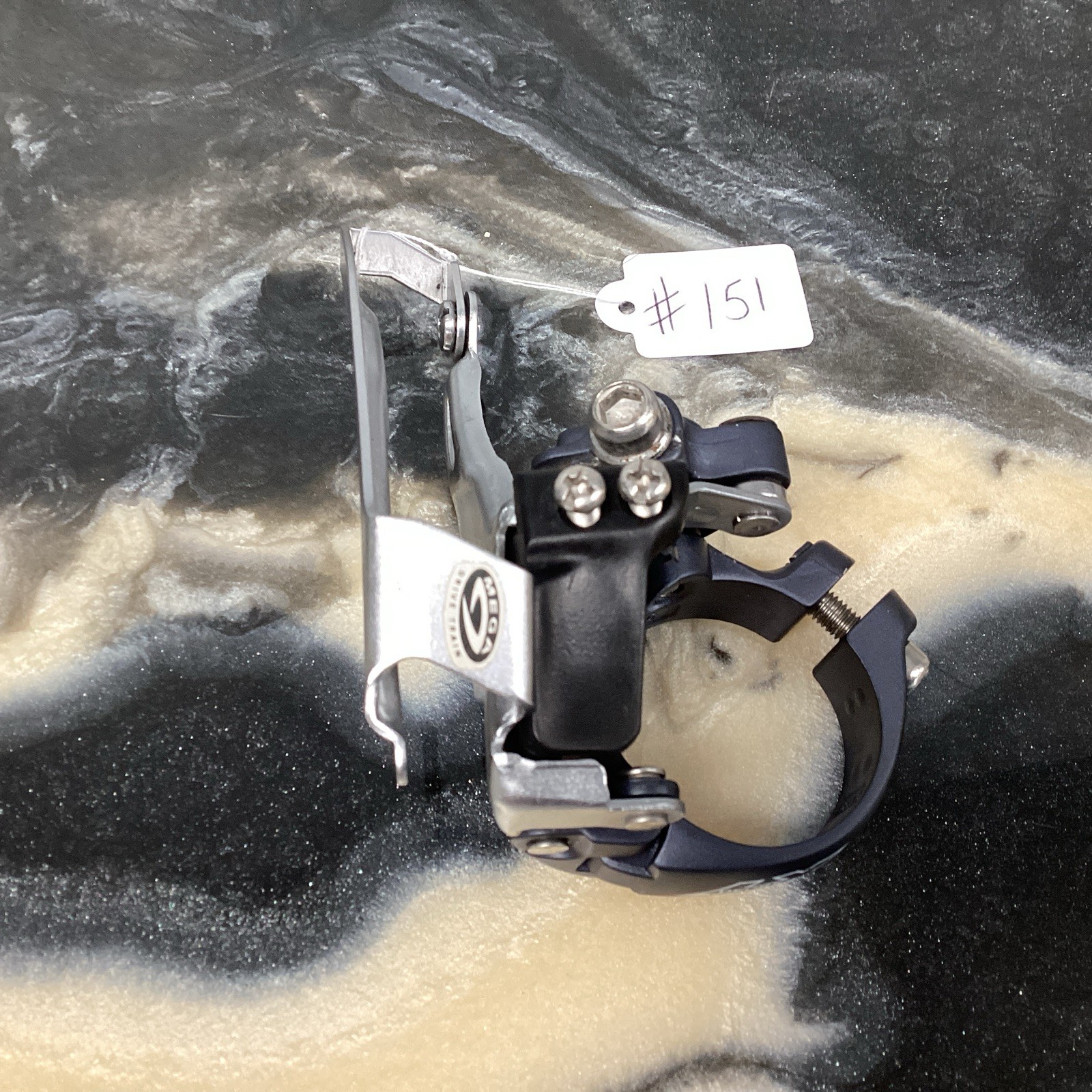 Shimano DEORE LX FD-M570 Front Derailleur 34.9mm Bottom Pull 3×9 90’s MTB #151