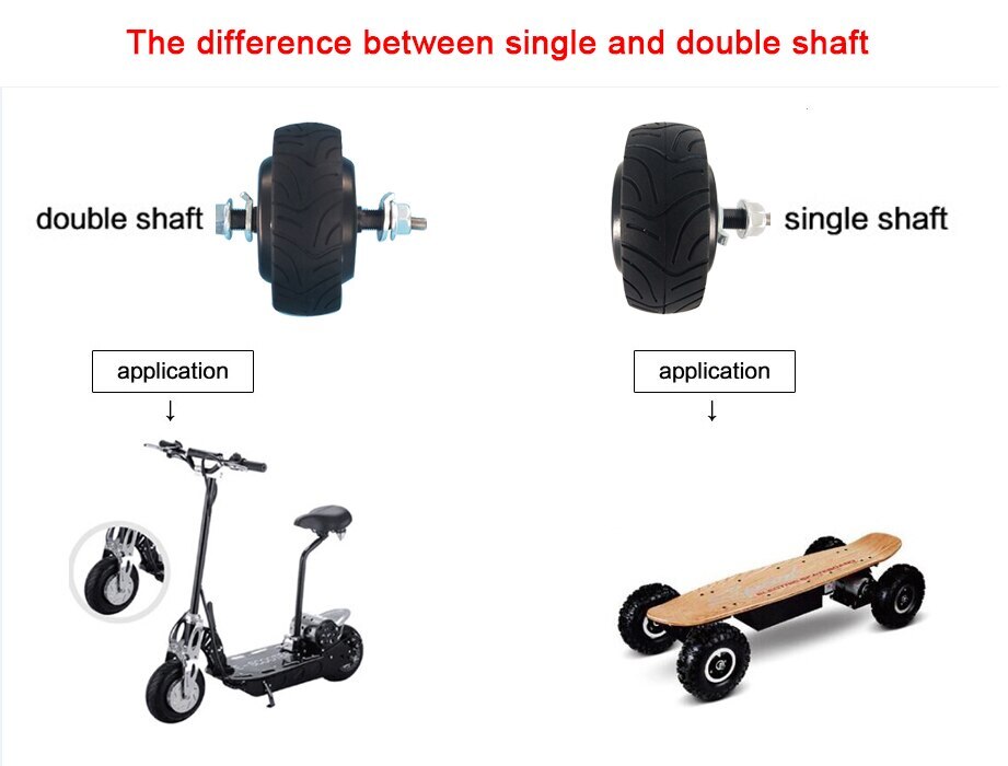 13 inch Electric Scooter Wheelbarrow Motor Wheel 24V/36V 350W 800W BLDC Motor