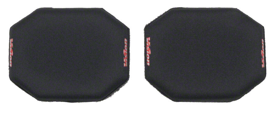 Vision Deluxe Molded Pads Includes Fabric Fastener Hook and Loop for Aero Bars