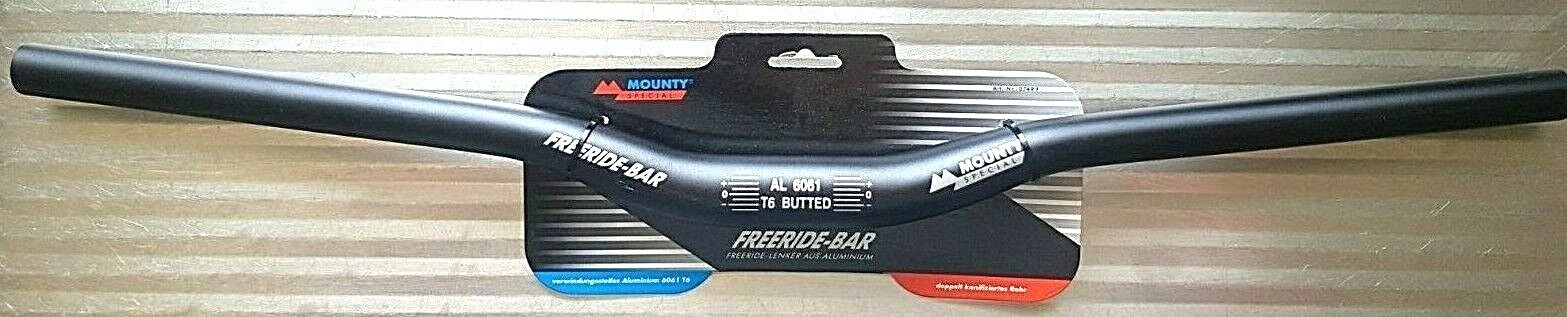 Mounty 0749FOS 25mm 640mm Bike FREERIDE-BAR Aluminium Handlebar 31.8mm Bicycle