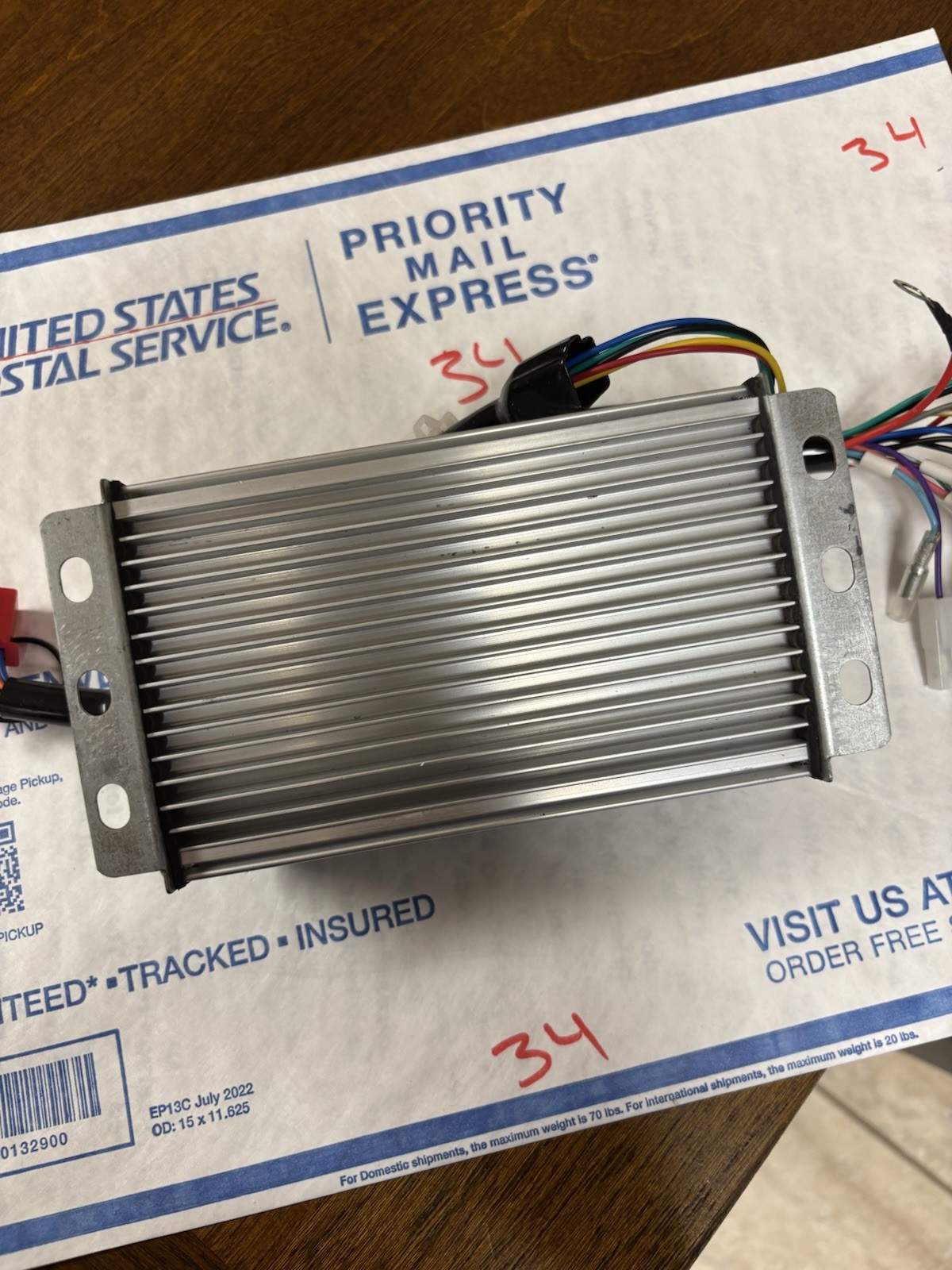 48V-72V Sine Wave Electric Motor Speed Controller 1500W For E-Bike Scooter