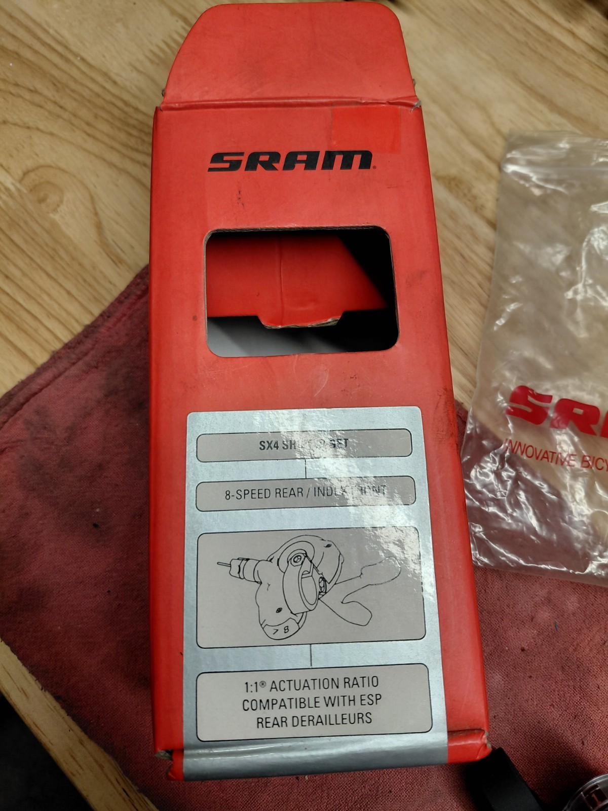 SRAM X4 Trigger Front Only NOS 3×8 Speed Shifter