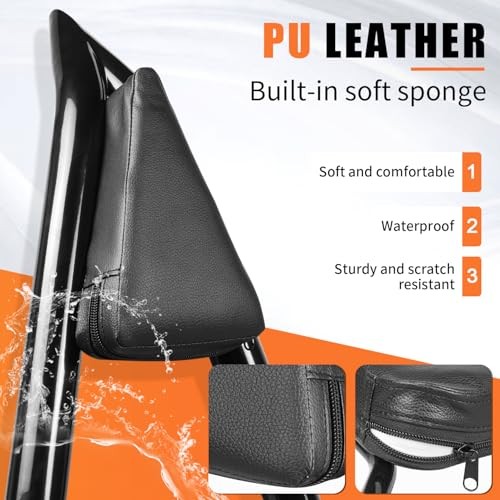 Motorcycle Rear Passenger Upright Backrest Sissy Bar With Back Rest Cushion