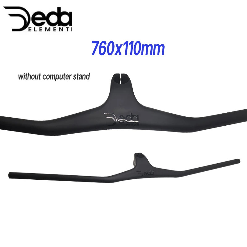 Mountain Bike Handlebars -17 Degree Carbon Integrated Riser Bar For 60-120mm