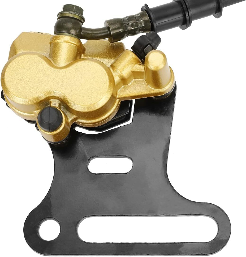 12mm Rear Disc Hydraulic Brake Master Cylinder Caliper Assembly Pad for 70cc …