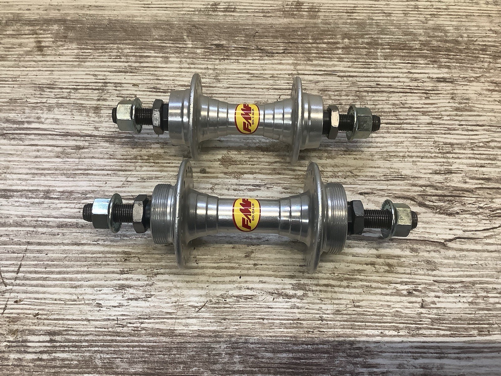 FMF Mid School Bmx Flip Flop Hub Set 36 Hole 3/8th Hollow Axle