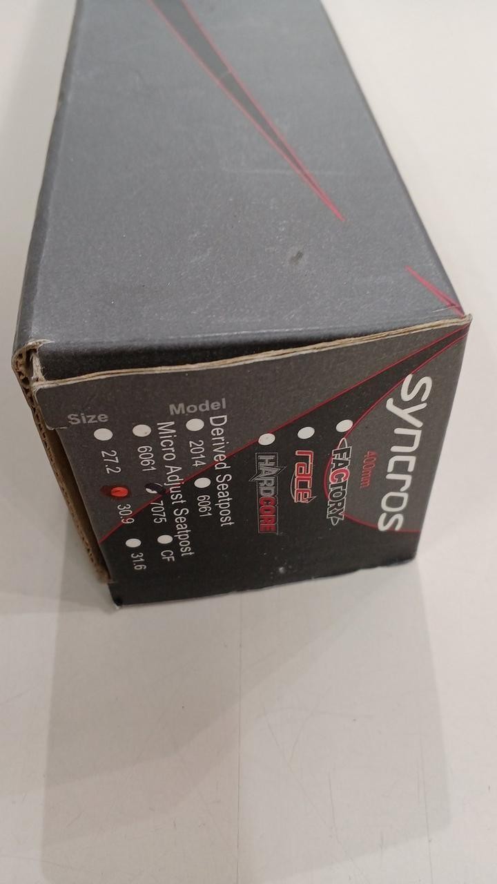 SYNCROS 7075ALLOY 209g Φ30.9 04 L1 Aluminum seat post with box Used