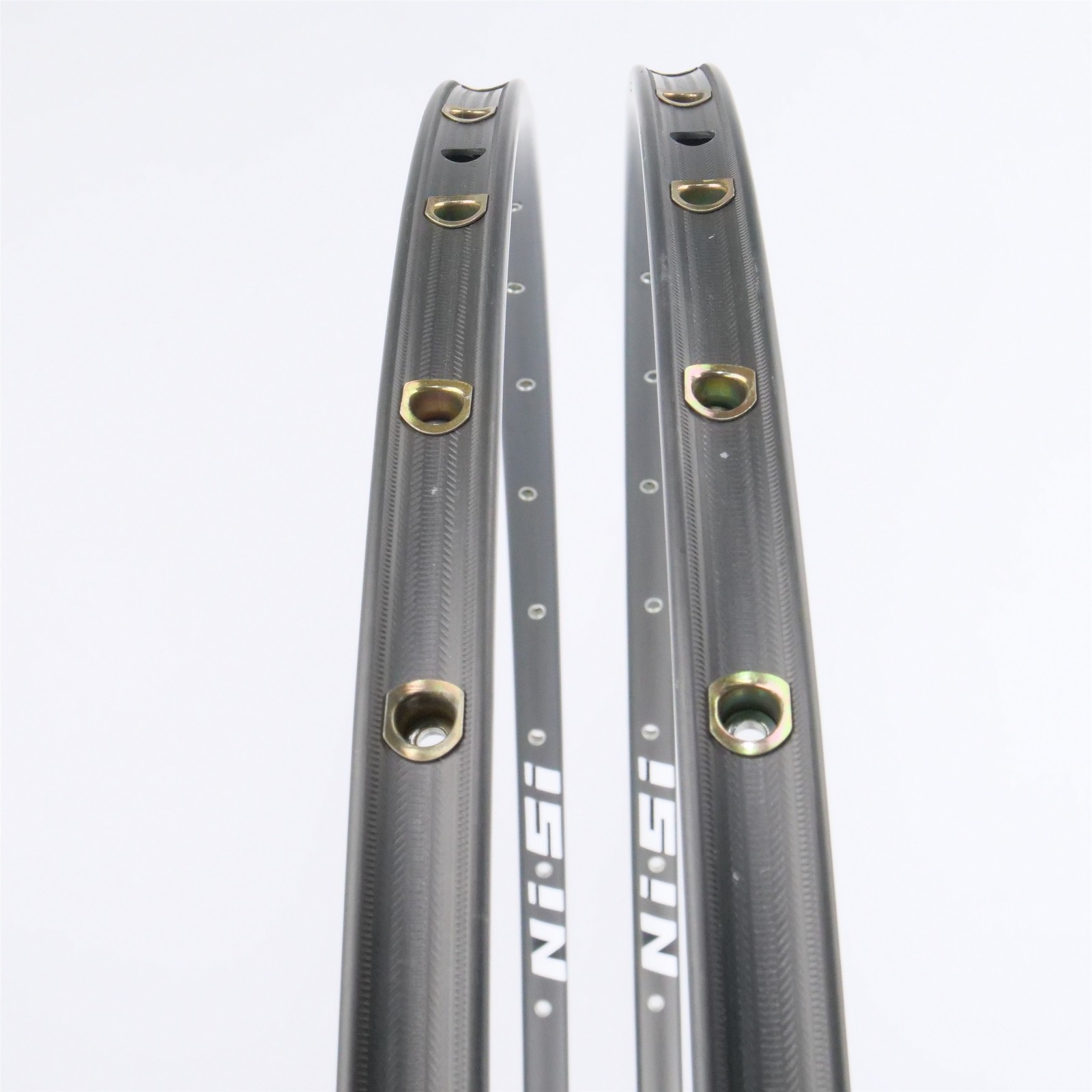 NOS Nisi AN 85 Tubular Rims Pair 700c 32h Front+Rear Rim Brake Vintage Italy