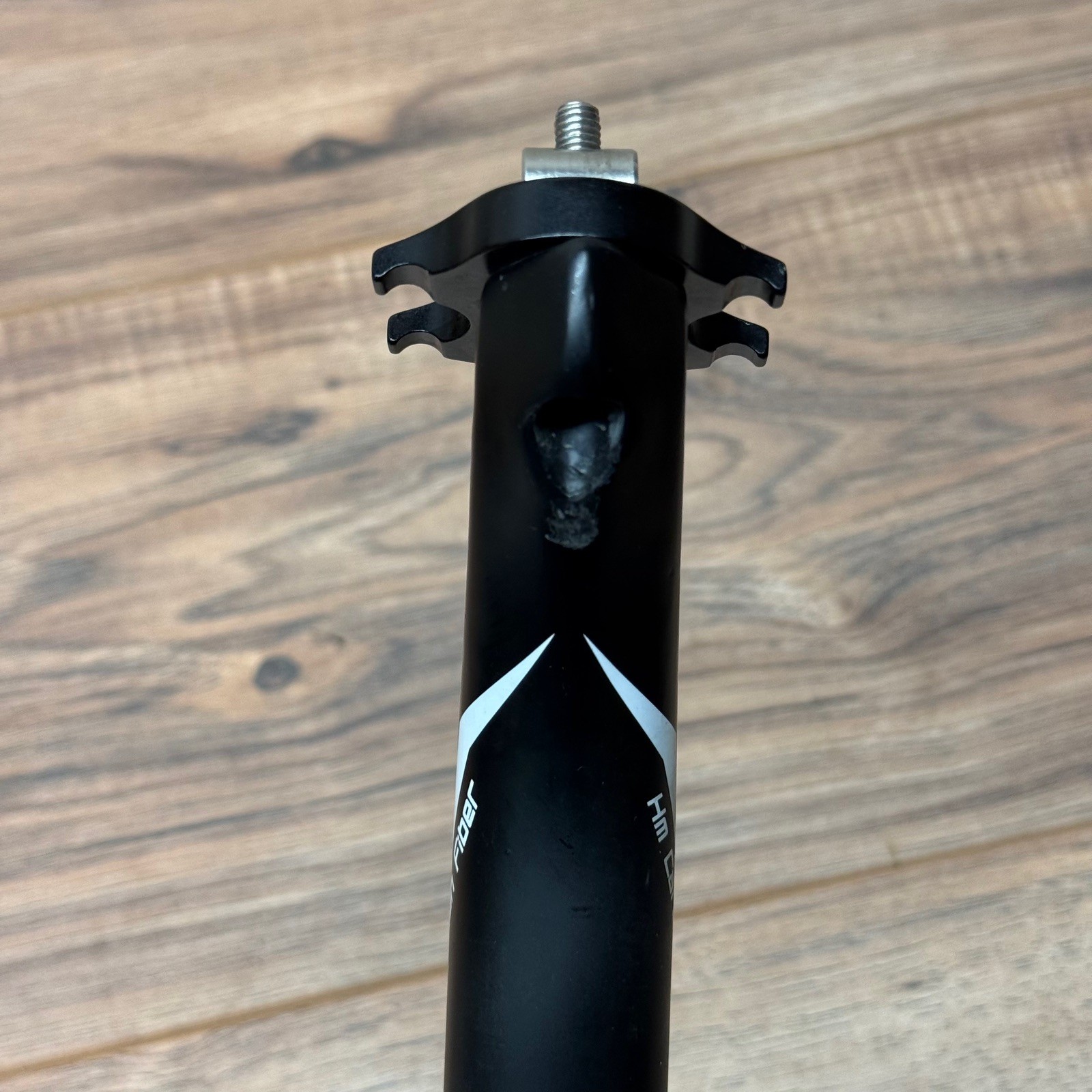 Colnago HM Carbon Fiber Seatpost 31.6 x 350 224g MISSING LOWER CLAMP Ultralight