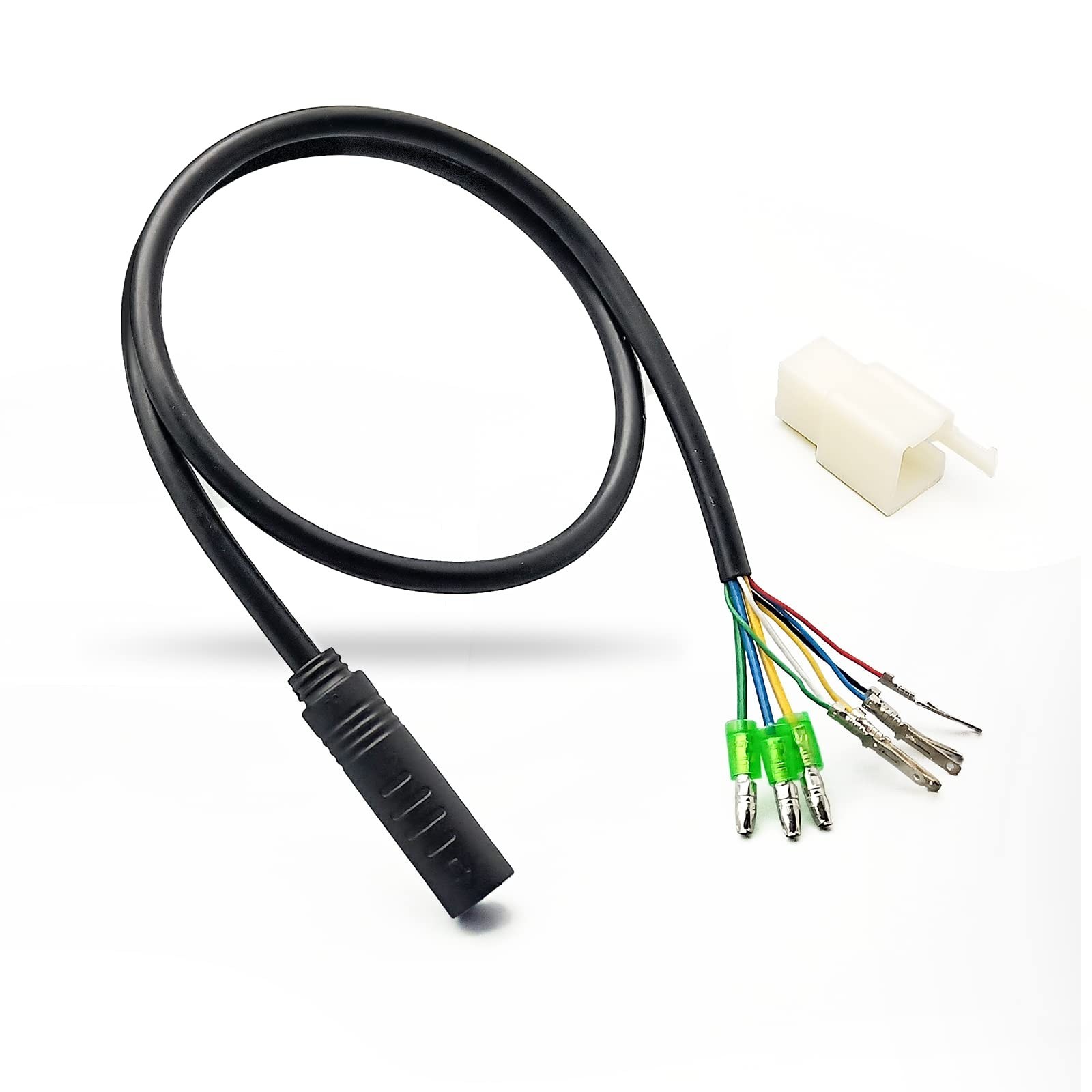 Waterproof 9 Pin Hub Motor Extension Cable for Ebike Conversion 36V 48V 52V 250W