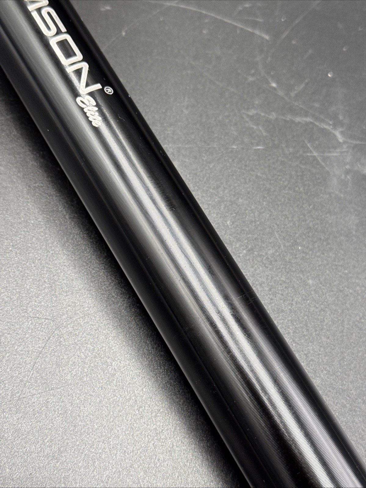 THOMSON Elite Zero Setback 30.9mm x 367mm Black Seatpost NEAR MINT USED