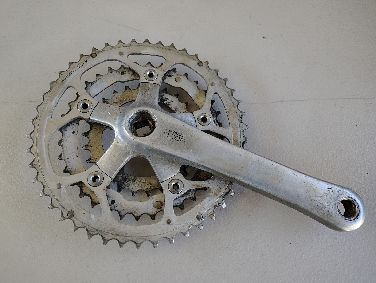 Shimano Triple Crankset FC-MT60 170mm 46-36-26t Rings