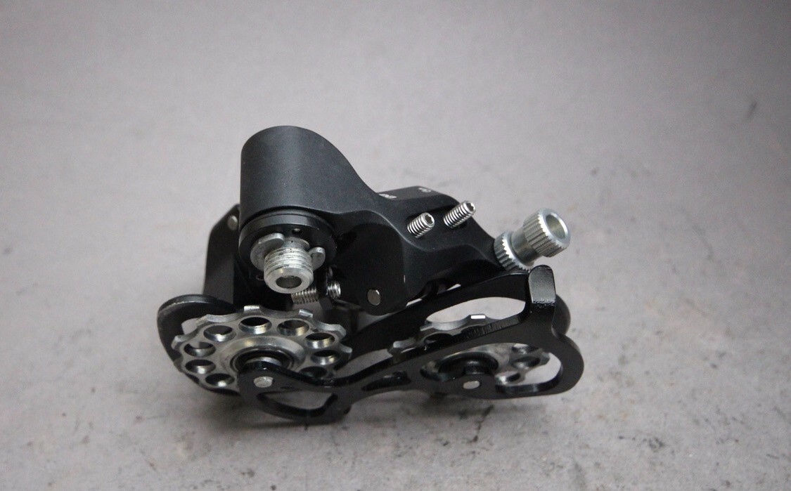 Tiso Sereo 130 Titanium Rear Derailleur / 164g / Black / 10sp / 2008