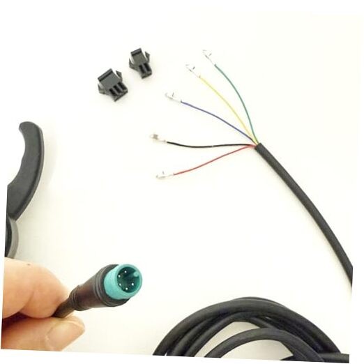 Electric Scooter Cable 5 pin Electric Throttle Cable Compatible with TF-100 LH