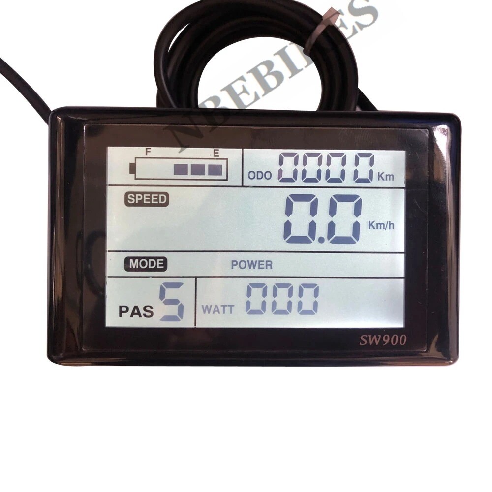 48V 72V 1500W-2000W 40A Brushless DC Motor E-bike Controller with Display