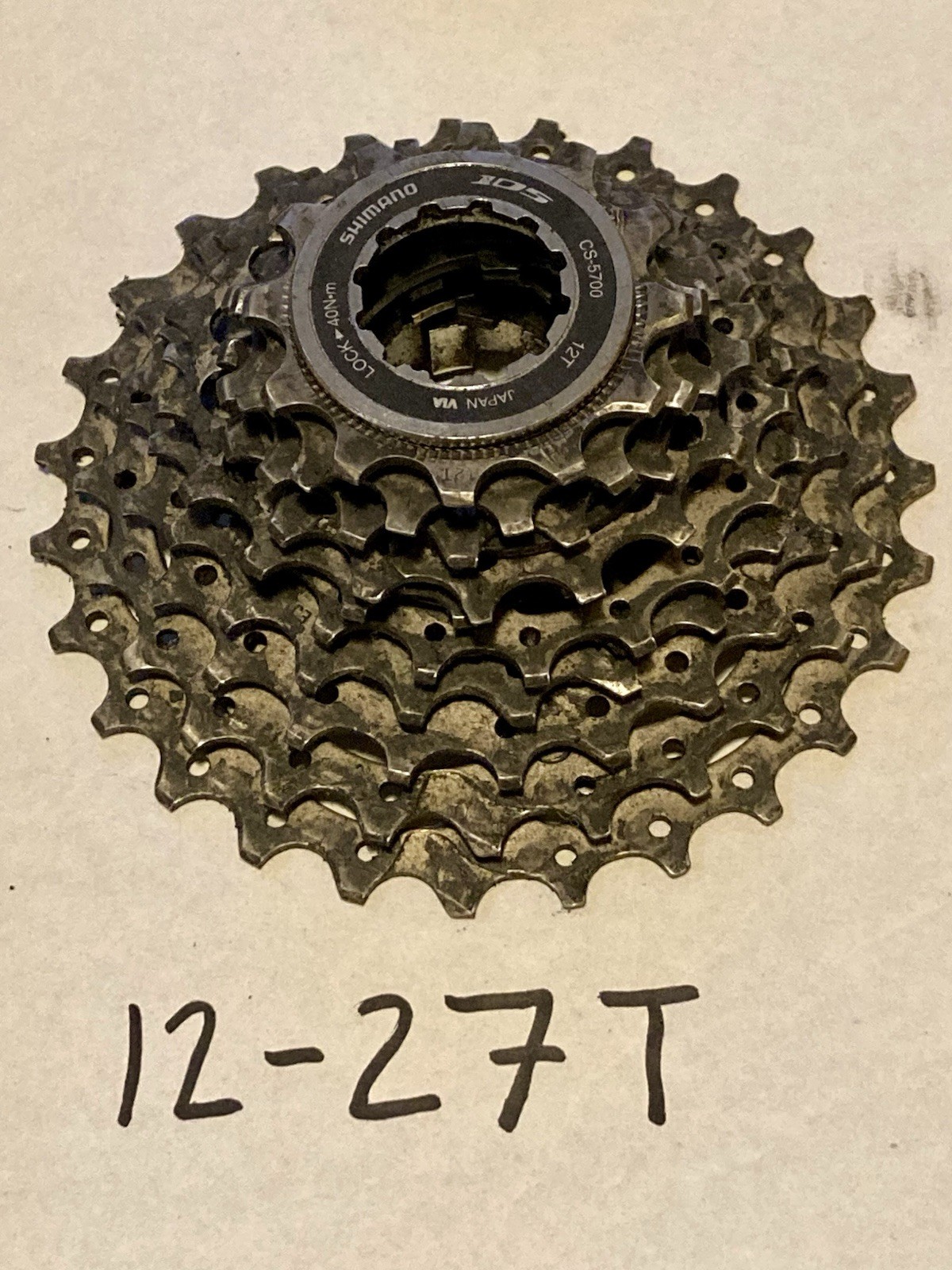 Lot of 4 Shimano 10-Speed Road Cassettes, CS-6600/CS-5700, 12-23, 12-25 & 12-27!