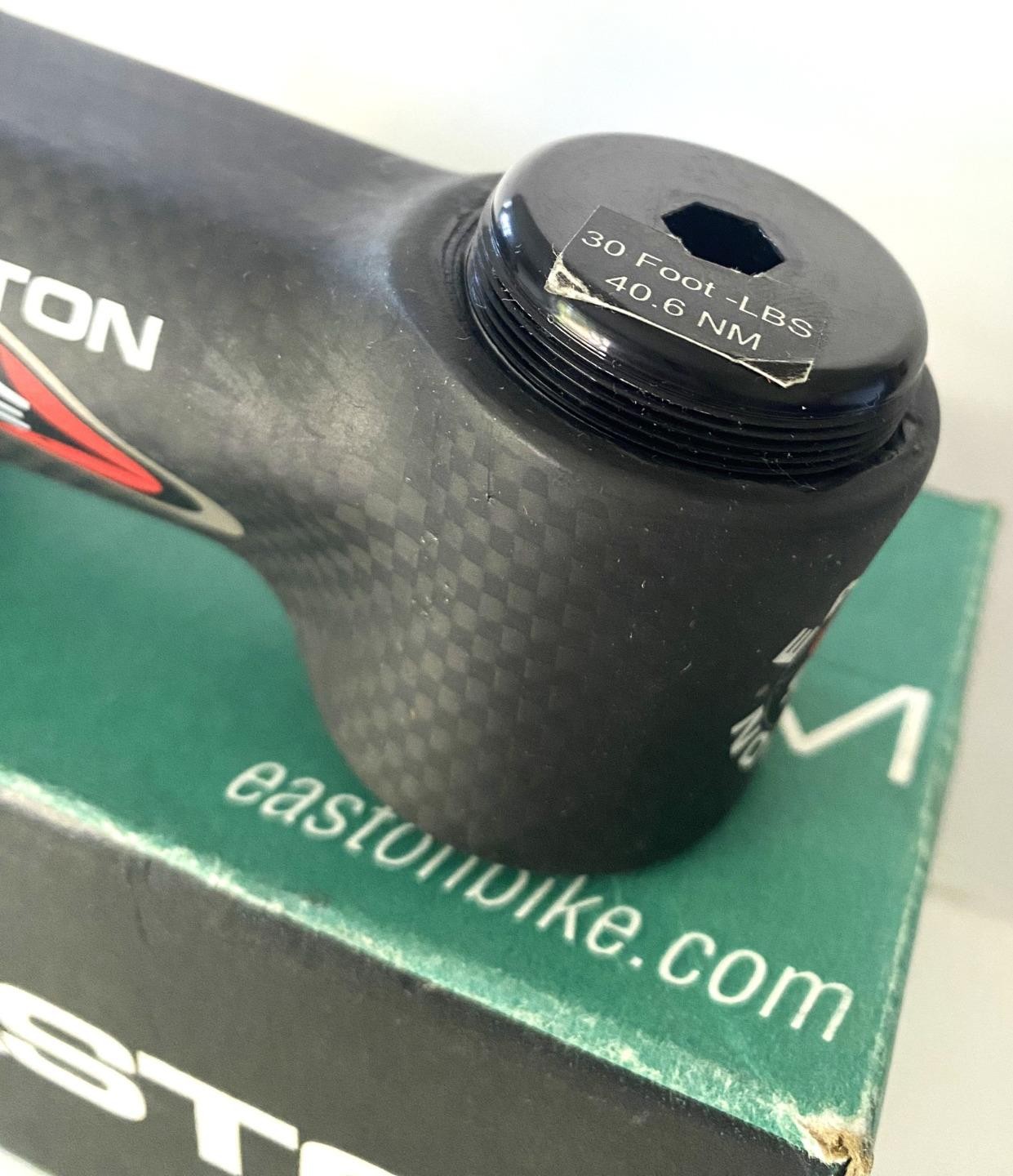NEW Easton EC90 Carbon Road bicycle STEM 100mm 28.6 steer 31.8 handlebar 10°