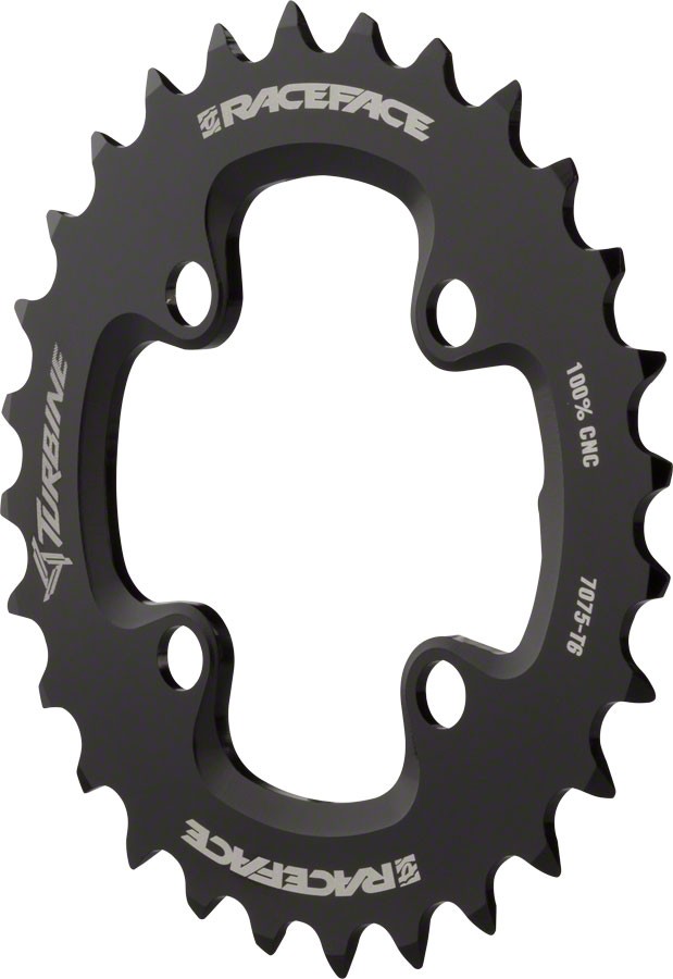 Turbine 11-Speed Chainrings – RaceFace Turbine 11-Speed Chainring: 64mm BCD,