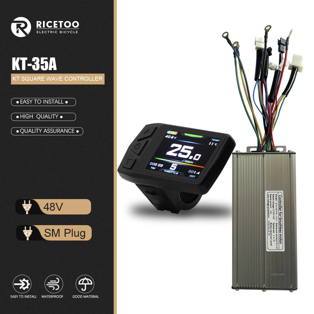 48V 30A 35A 50A E-bike Squarewave Controller for 52V/60-90V 1000W-3000W Motor