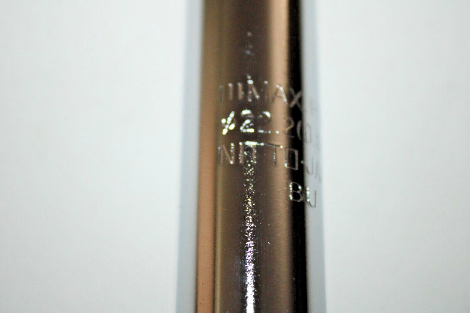 Nitto SP-4 BMX Bike Seatpost 22.2x360mm Silver Zero Offset Chromoly USA Shipper!